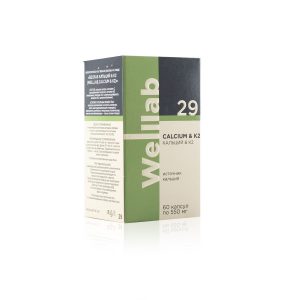 Welllab Calcium & K2 3